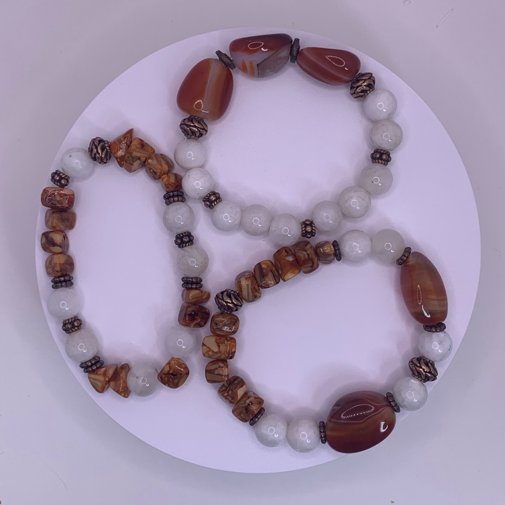 Semi-precious Stone Bracelets